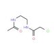 N-[2-(acetylamino)ethyl]-2-chloroacetamide - chemical structure image