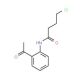 N-(2-acetylphenyl)-4-chlorobutanamide - chemical structure image