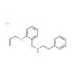 N-[2-(allyloxy)benzyl]-N-(2-phenylethyl)amine hydrochloride - chemical structure image