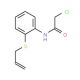 N-[2-(allylthio)phenyl]-2-chloroacetamide - chemical structure image