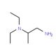 N-(2-amino-1-methylethyl)-N,N-diethylamine (CAS 5137-13-3) - chemical structure image