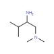 N-(2-amino-3-methylbutyl)-N,N-dimethylamine - chemical structure image