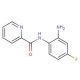N-(2-amino-4-fluorophenyl)pyridine-2-carboxamide - chemical structure image
