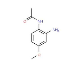 N-(2-Amino-4-methoxyphenyl)acetamide (CAS 5472-37-7) - chemical structure image