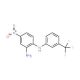 N-(2-amino-4-nitrophenyl)-N-[3-(trifluoromethyl)phenyl]amine - chemical structure image