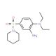 N-[2-amino-4-(piperidin-1-ylsulfonyl)phenyl]-N,N-diethylamine - chemical structure image