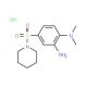 N-[2-amino-4-(piperidin-1-ylsulfonyl)phenyl]-N,N-dimethylamine hydrochloride - chemical structure image
