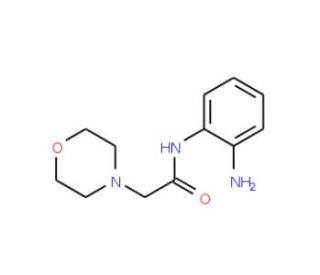 N-(2-Amino-phenyl)-2-morpholin-4-yl-acetamide (CAS 35204-17-2) - chemical structure image