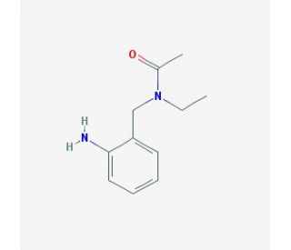 N-(2-aminobenzyl)-N-ethylacetamide - chemical structure image