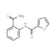 N-[2-(aminocarbonothioyl)phenyl]-2-furamide - chemical structure image