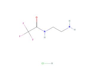 N-(2-aminoethyl)-2,2,2-trifluoroacetamide hydrochloride (CAS 5458-14-0) - chemical structure image