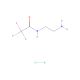 N-(2-aminoethyl)-2,2,2-trifluoroacetamide hydrochloride (CAS 5458-14-0) - chemical structure image