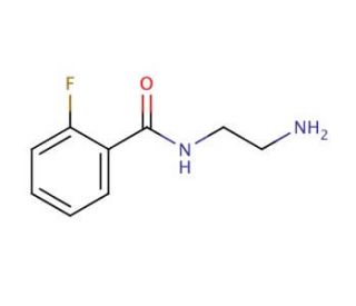 N-(2-aminoethyl)-2-fluorobenzamide - chemical structure image