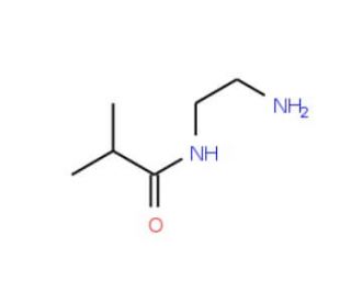 N-(2-aminoethyl)-2-methylpropanamide (CAS 53673-16-8) - chemical structure image