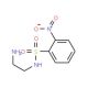 N-(2-Aminoethyl)-2-nitrobenzenesulfonamide (CAS 83019-91-4) - chemical structure image
