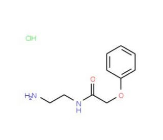 N-(2-aminoethyl)-2-phenoxyacetamide hydrochloride - chemical structure image