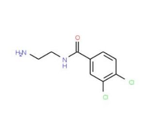 N-(2-aminoethyl)-3,4-dichlorobenzamide - chemical structure image