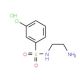 N-(2-aminoethyl)-3-chlorobenzenesulfonamide hydrochloride - chemical structure image
