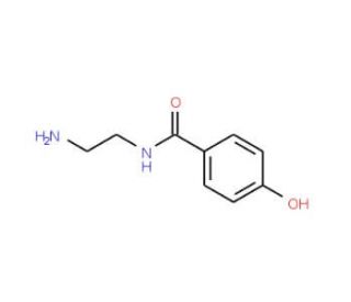 N-(2-aminoethyl)-4-hydroxybenzamide - chemical structure image