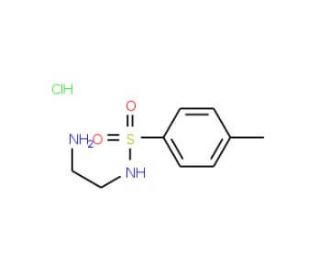 N-(2-aminoethyl)-4-methylbenzenesulfonamide hydrochloride - chemical structure image