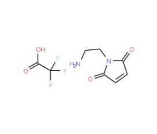 N-(2-Aminoethyl)maleimide Trifluoroacetic Acid (CAS 146474-00-2) - chemical structure image