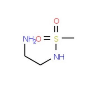 N-(2-aminoethyl)methanesulfonamide (CAS 83019-89-0) - chemical structure image