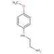N-(2-Aminoethyl)-N-(4-methoxyphenyl)amine (CAS 24455-93-4) - chemical structure image