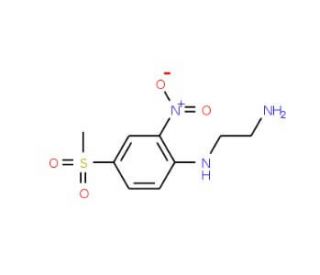 N-(2-Aminoethyl)-N-[4-(methylsulfonyl)-2-nitrophenyl]amine (CAS 849035-93-4) - chemical structure image