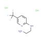 N-(2-aminoethyl)-N-[5-(trifluoromethyl)pyridin-2-yl]amine dihydrochloride - chemical structure image