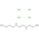 N-(2-Aminoethyl)-N′-(3-aminopropyl)ethylenediamine tetrahydrochloride (CAS 187037-23-6) - chemical structure image