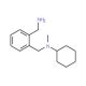 N-{[2-(aminomethyl)phenyl]methyl}-N-methylcyclohexanamine - chemical structure image