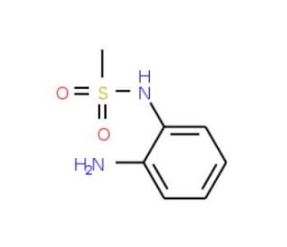N-(2-aminophenyl)methanesulfonamide (CAS 37073-18-0) - chemical structure image