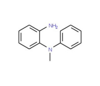 N-(2-aminophenyl)-N-methyl-N-phenylamine (CAS 50374-92-0) - chemical structure image