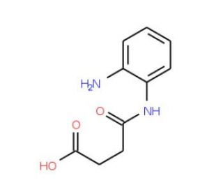 N-(2-Aminophenyl)succinamic acid (CAS 83549-10-4) - chemical structure image