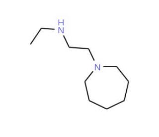 N-(2-Azepan-1-ylethyl)-N-ethylamine (CAS 55543-73-2) - chemical structure image