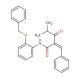 N-2-Benzyloxyphenyl α-Benzilidene Isobutyrylacetamide (CAS 163217-77-4) - chemical structure image