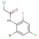 N-(2-bromo-4,6-difluorophenyl)-2-chloroacetamide - chemical structure image