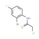 N-(2-Bromo-4-fluorophenyl)-2-chloroacetamide (CAS 697305-44-5) - chemical structure image