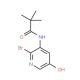 N-(2-Bromo-5-hydroxypyridin-3-yl)pivalamide (CAS 1142192-30-0) - chemical structure image