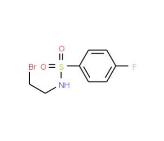 N-(2-Bromo-ethyl)-4-fluoro-benzenesulfonamide - chemical structure image