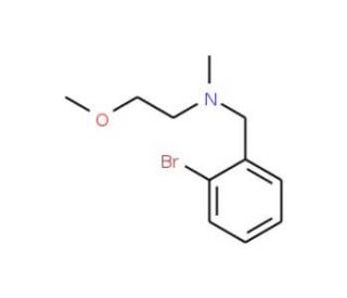 N-(2-Bromobenzyl)-N-(2-methoxyethyl)-N-methylamine - chemical structure image