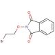 N-(2-Bromoethoxy)phthalimide (CAS 5181-35-1) - chemical structure image