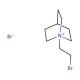 N-(2-Bromoethyl)quinuclidinium, Bromide (CAS 104304-10-1) - chemical structure image