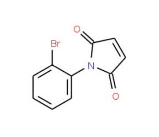N-(2-Bromophenyl)maleimide (CAS 36817-47-7) - chemical structure image