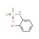 N-(2-Bromophenyl)methansulfonamide (CAS 116547-91-2) - chemical structure image