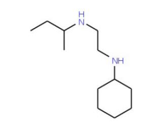 N-2-Butyl-N&prime;-cyclohexyl ethylenediamine (CAS 886500-62-5) - chemical structure image