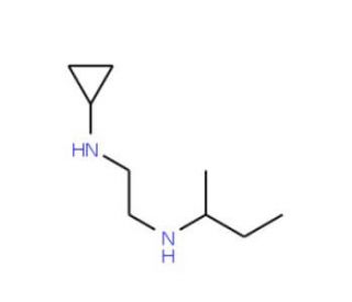N-2-Butyl-N&prime;-cyclopropyl ethylenediamine (CAS 886500-58-9) - chemical structure image