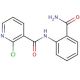 N-(2-Carbamoyl-phenyl)-2-chloro-nicotinamide - chemical structure image