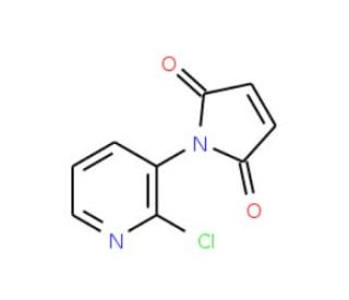N-(2-Chloro-3-pyridyl)maleimide (CAS 278610-39-2) - chemical structure image
