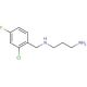 N-(2-Chloro-4-fluorobenzyl)propane-1,3-diamine - chemical structure image